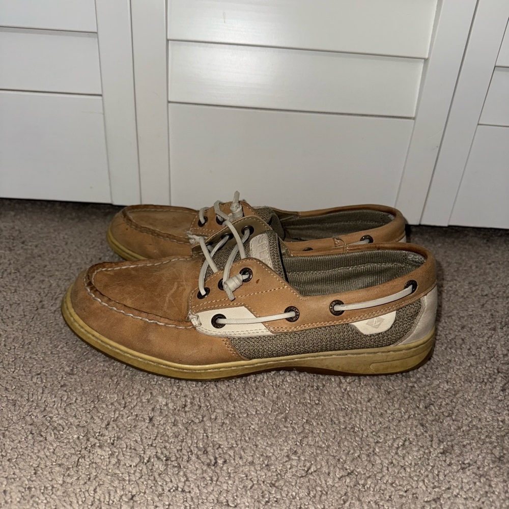 Tan Boat Shoes